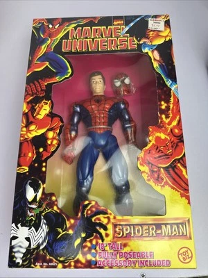 Toy Biz 10" MARVEL UNIVERSE SPIDER-MAN NUEVO EN CAJA SELLADA 1997 Foto 1 de 4