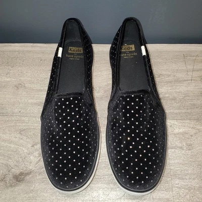 NWOT Keds x Kate Spade New York Triple Decker Glitter Velvet sneakers 9.5 - Image 1 of 4