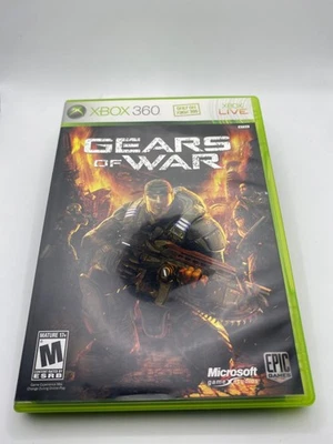 Gears of War XBOX 360 - Disk & Manual in Box - Image 1 of 2
