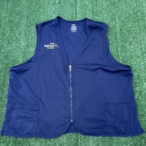 Walmart Proud Associate Vest Adult 2XL Navy Blue Work Uniform Employee - Picture 1 of 10