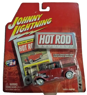 Camioneta Ford Johnny Lightning 1929 2004 #4 revista Hot Rod 1:64 BB13-1514 Foto 1 de 2