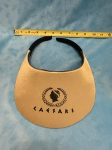 Vintage Caesars Palace Gold Seide Visier Old Las Vegas Retro Casino EMPERORS CLUB - Bild 1 von 10