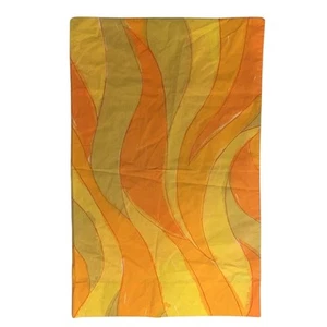 Vintage VERA Neumann Pillowcase Orange/Yellow 42 x 38 - Picture 1 of 5