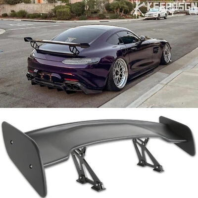 Матовый черный спойлер крыло на задний багажник 46 дюймов для Mercedes-Benz C190 AMG GT GT GTS GTC GT - Изображение 1 из 4