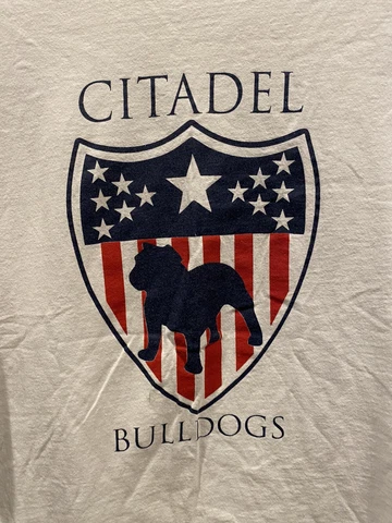 citadel bulldogs NCAA Charleston T Shirt Size XL Cover