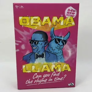 Obama Llama 2021 Edition - Family Party Card Rhymes Rhyming Games - Unused - Picture 1 of 7