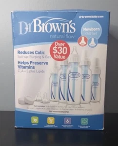 Dr Browns Baby Bottle Natural Flow Newborn Gift Set #240 - New - Picture 1 of 7