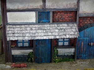 1:24 Keramik Dachschindeln Holz Optik 1:24 Spur G von Juweela / Neu im Sortiment - Picture 1 of 2