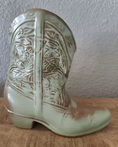 Vintage Frankoma Cowboystiefel Wandtasche Keramik Pottery #133 - Bild 1 von 8