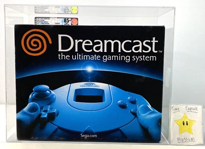 Sega Dreamcast Grey Console System New Qualified WATA VGA Grade 85+ Q MINT NIB - Image 1 of 4