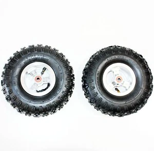 2X 4.10 - 4 4" Inch Wheel Rim Tyre Tire 47cc 49cc Mini Quad Dirt Bike ATV Buggy - Picture 1 of 6