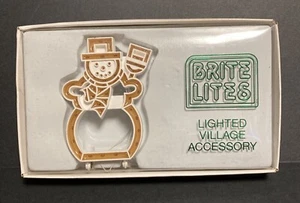Department 56 Snowman Brite Lites Lighted Village Accessory with Battery Pack - Picture 1 of 5