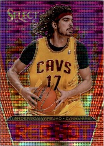2013-14 Select Red Hot Prizms Purple #36 Anderson Varejao /99 - NM-MT