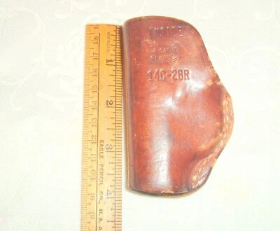 Funda de cuero marrón derecha Bucheimer Inside 14C-2BR de colección Foto 1 de 4