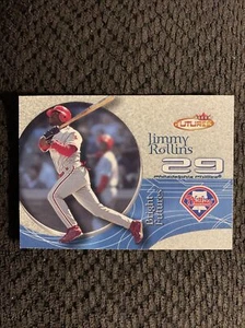 2001 Fleer Futures Jimmy Rollins #208 Centered Nice Sharp Corners Gem Baseball - Picture 1 of 4