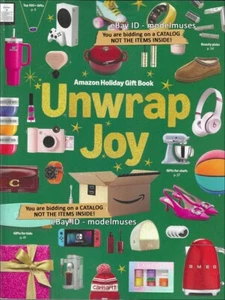 AMAZON HOLIDAY GIFT BOOK Gift Catalog Holiday 2024 - 64 Pages - Picture 1 of 9