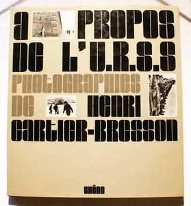 CARTIER-BRESSON/A PROPOS DE L'U.R.S.S/ED CHENE/1973/EO/FLAMBANT NEUF/COLLECTOR - Picture 1 of 1