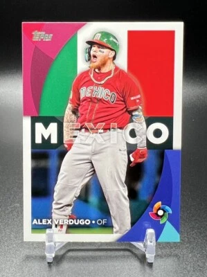 2023 Topps Series 2 ALEX VERDUGO World Baseball Classic MEXICO #WBC-29 Red Sox - Image 1 of 2