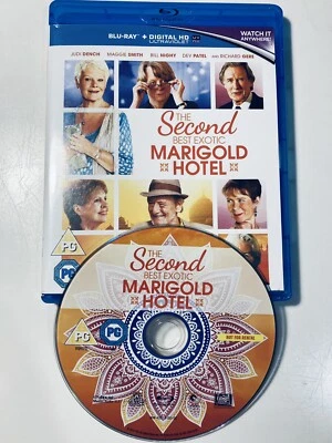 The Second Best Exotic Marigold Hotel (2015) Blu-ray. Comedy Drama. Maggie Smith - Image 1 of 3