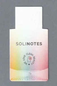 Carte publicitaire - advertising card - Solinotes - Imagen 1 de 1