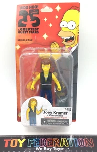 NECA The Simpsons 25 Greatest Guest Stars Series 4 JOEY KRAMER Action Figure - Picture 1 of 7