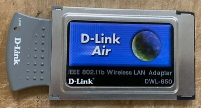 D-Link Air IEEE 802.11b Wireless LAN Adapter DWL-650 - Image 1 of 2