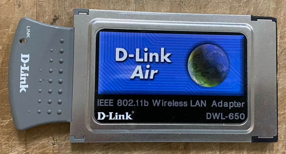 D-Link Air IEEE 802.11b Wireless LAN Adapter DWL-650 - Image 1 of 2