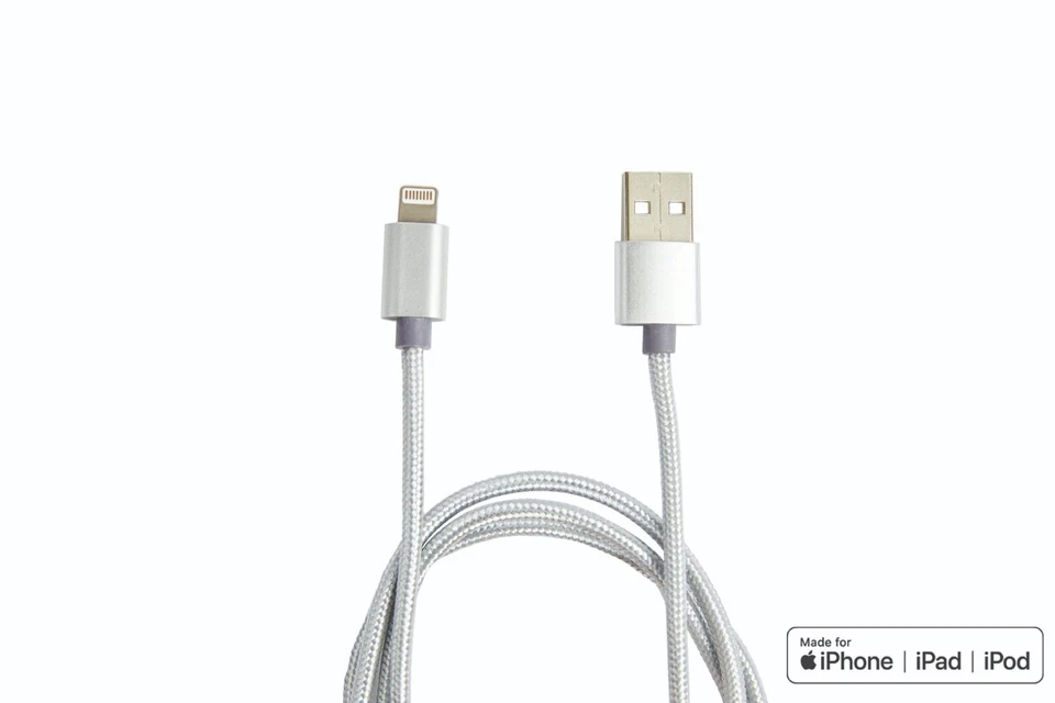 PWR UP iPhone Charger MFi Certified | Available in 3ft/6ft and Multiple Colors - Image 1 of 4