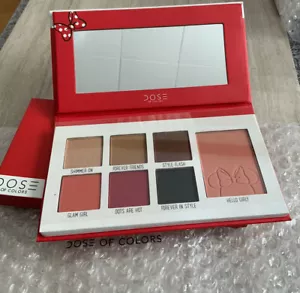 DOSE OF COLORS DISNEY LE COLLECTION MINNIE MOUSE EYESHADOW PALETTE+BLUSH SET $45 - Picture 1 of 9