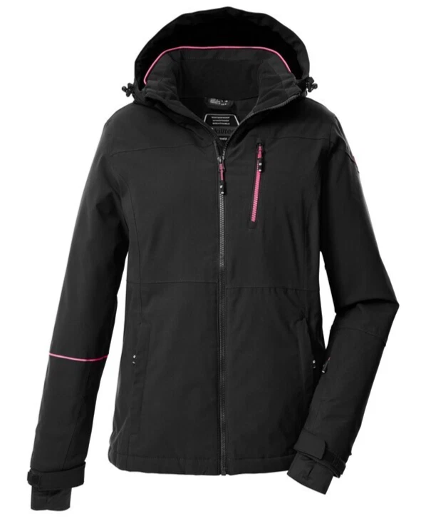 Killtec KSW 438 WMN SKI JCKT Black Gr.40 Damen Skijacke UVP:199,99€ (S/1380) - Bild 1 von 4
