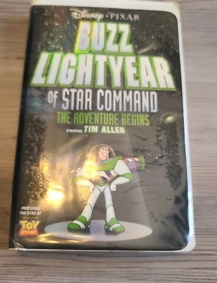 Buzz Lightyear of Star Command: The Adventure Begins (VHS, 2000) VHS Tape   - Image 1 of 2