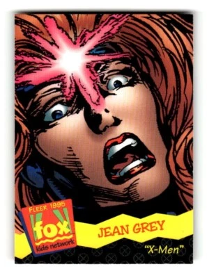 1995 Fox Kids Network X-Men Collectible Trading Card #100 Jean Grey - Image 1 of 4