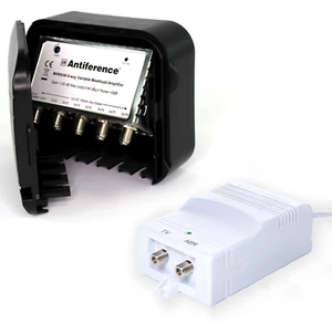 Antiference 8 Way TV Aerial Splitter Masthead Amplifier Kit Variable 20dB Gain - Picture 1 of 1