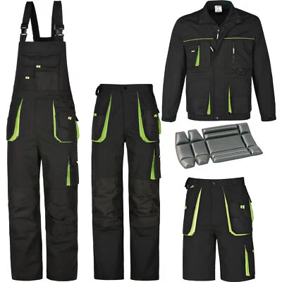 TRIUSO CANVAS Latzhose Bundhose Arbeitshose Arbeitsjacke Shorts Arbeitsbekleidung NEU