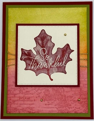Stampin' Up! So Thankful Card w/Env UNLIMITED CARDS SHIP FOR $4.95! - Image 1 of 4