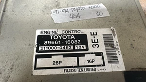 89661-16082 Toyota Tercel 1991-1994 Ecm Ecu Computer - Foto 1 di 4