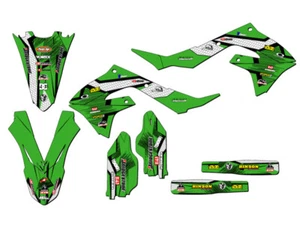2022 KX 450 SR PODIUM Green Senge Graphics Kit Compatible with Kawasaki - Picture 1 of 10