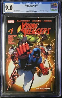 Young Avengers #1 Marvel Legends Edition CGC 9.0 Primera aparición de Kate Bishop Foto 1 de 2