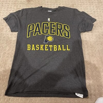 Мужская баскетбольная футболка Indiana Pacers средний размер Paul George #24 NBA серая - Изображение 1 из 2