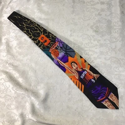 Corbata de colección de los 90 NBA Phoenix Suns Dan Majerle ganar perder o empatar edición limitada Foto 1 de 4