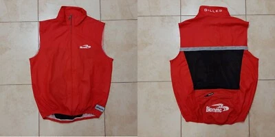 Biemme Cycling Gilet Red 8 Jersey Cycle Camiseta Italy Vintage - Image 1 of 4