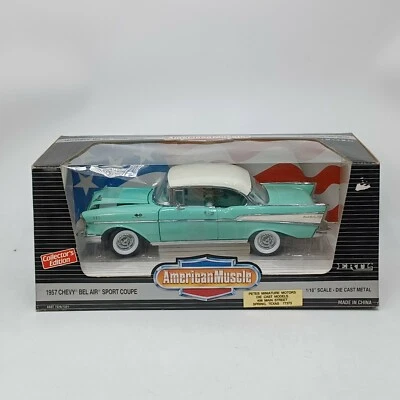 AMERICAN MUSCLE COLLECTOR'S EDITION 1957 CHEVROLET BEL AIR!!BOXED & BANDED - Image 1 of 4