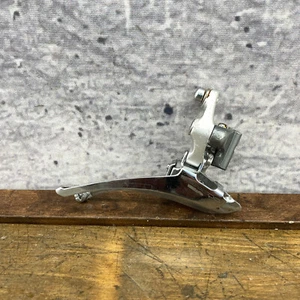Vintage Shimano 600 FD-6401 Tri Color Front Derailleur Bottom Pull Braze On A9 - Picture 1 of 15
