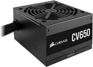 Corsair CV650 650W Zasilacz ATX 80 PLUS Bronze PFC Aktywne chłodzenie 120mm Towar B - Zdjęcie 1 z 6