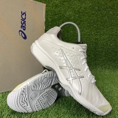 BNWB Asics Womens GEL-Court Bella Tennis Shoes Trainers  - White/Silver UK 9 - Image 1 of 4