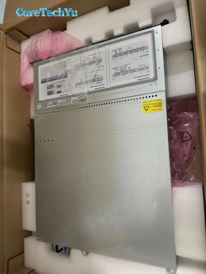 ASUS RS500A-E10-RS4 support AMD EPYC 7002-7003 1U rack mounted servers, 4 SATA-- - Image 1 of 4