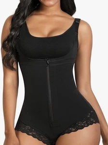 SHAPERX Damen Fajas Colombianas Shapewear Bauchkontrolle Body, L - Bild 1 von 4