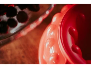 Tupperware Kleiner Prinz Kranz Sturzform Puddingform Form 1l korallenrot NEU - Bild 1 von 10