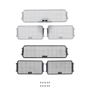 TRX-4 Ford Bronco Upgrade Metal 3D Window Mesh Set - Picture 1 of 6