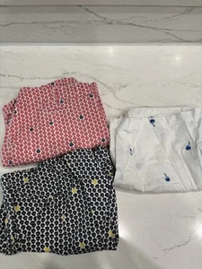 Columbia PFG Women Shorts Size 6 Super Bonehead Golf Tee Pocket Sailboats Lot 3 - Picture 1 of 12